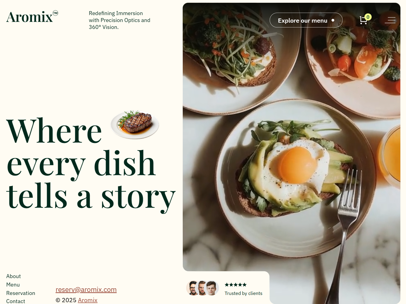 Restaurant / Café Sample